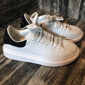 Women’s Alexander McQueen suede sneakers